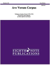 Ave Verum Corpus, K. 618 Brass Quintet and Organ cover